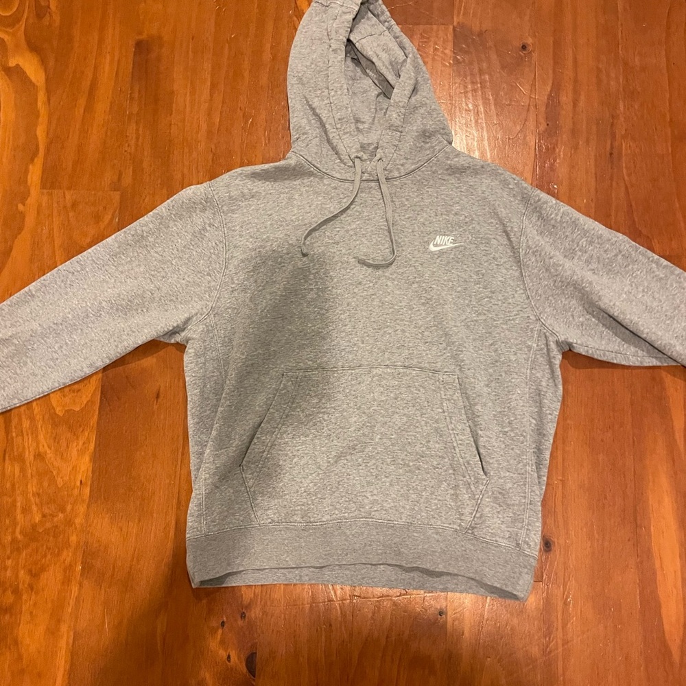 cool grey nike hoodie